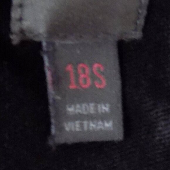 Torrid Jeggings Size 18S Black - Picture 4 of 5